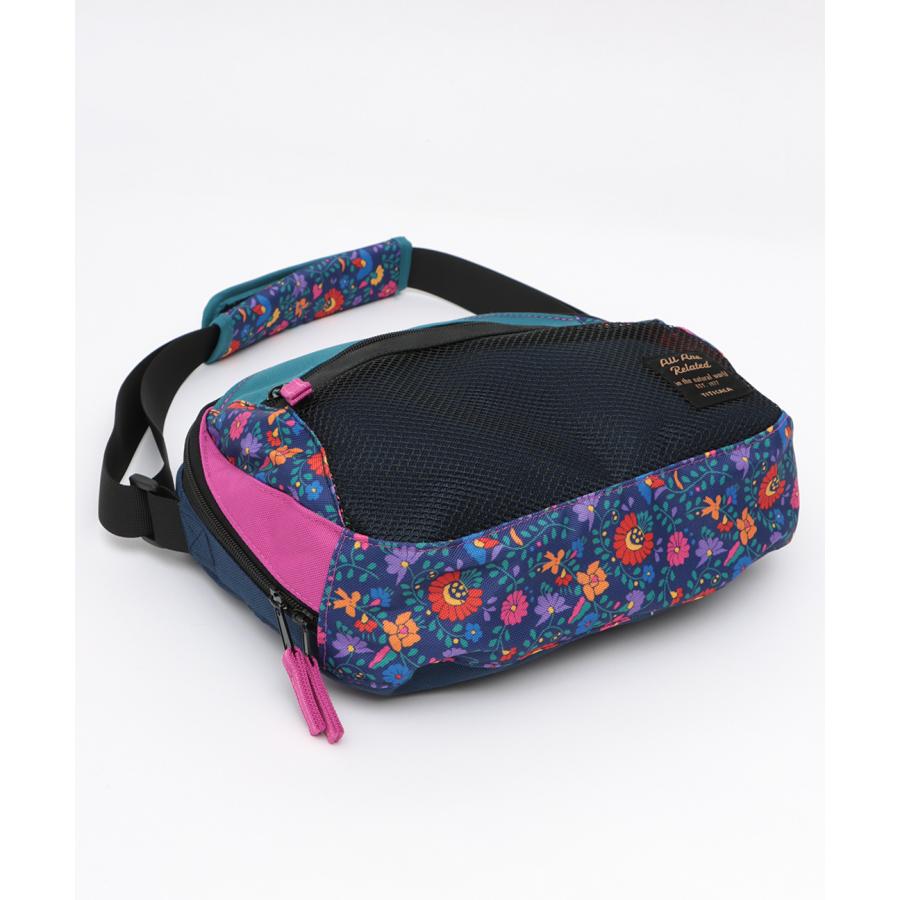 チチカカ エスニックメッシュショルダーバッグ ／ 大容量 5L 撥