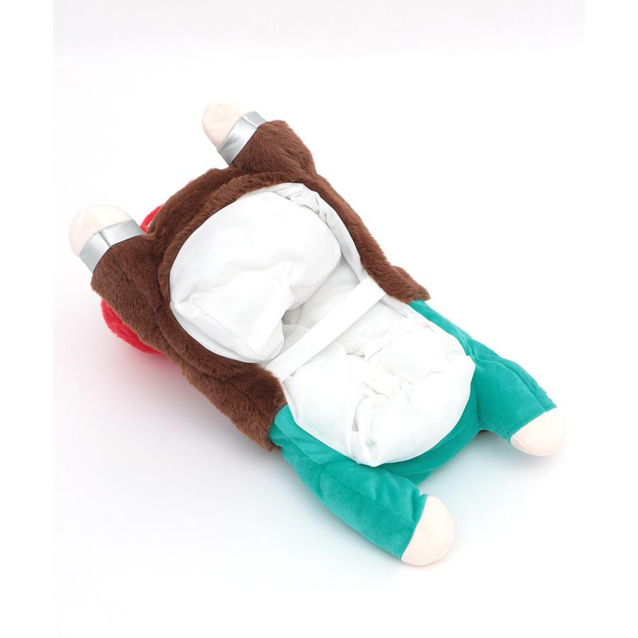 あにまるれっすん もっちりティッシュケース つきのわぐま 新品 あにまるれっすん もっちりティッシュケース つきのわぐま 新品