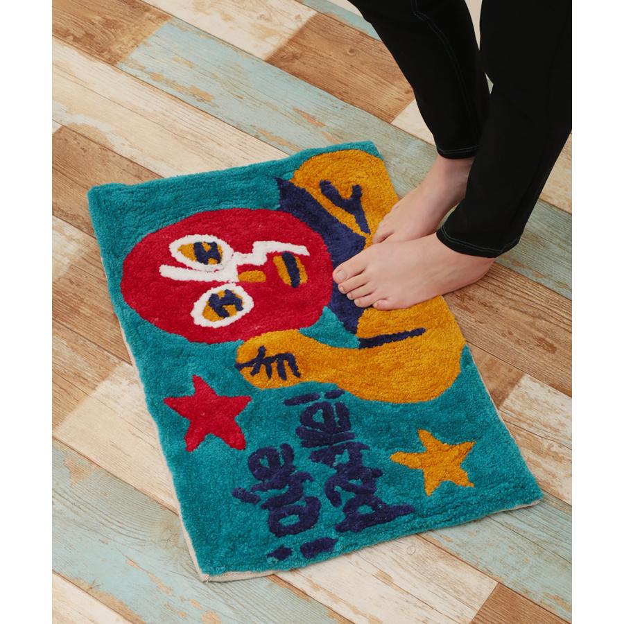 チチカカ（TITICACA） ルチャマット ／ 60×40cm 長方形 マット 足元
