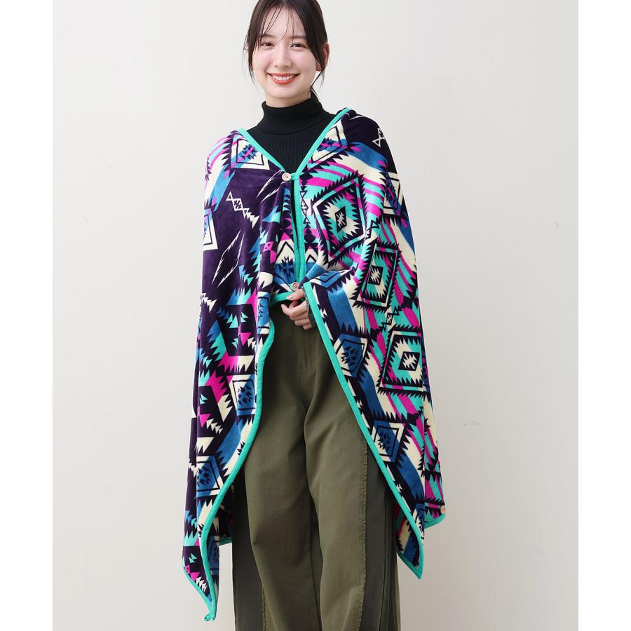 チチカカ（TITICACA） カラフルブランケットM ／ 4way 100×140 エケコ
