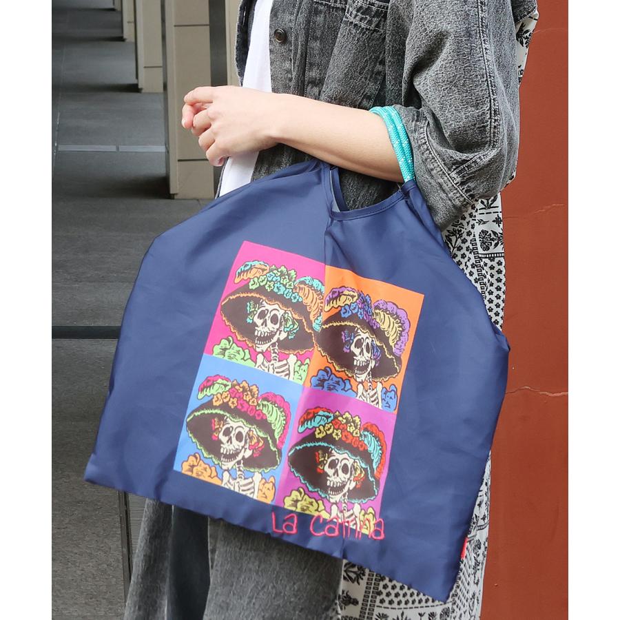 チチカカ 刺繍入りパラコードハンドルトート ／ トートバッグ A4