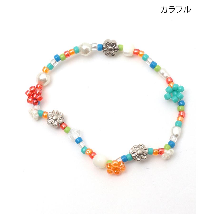 チチカカ（TITICACA） モチーフビーズブレスレット ／ カラフル ビーズ