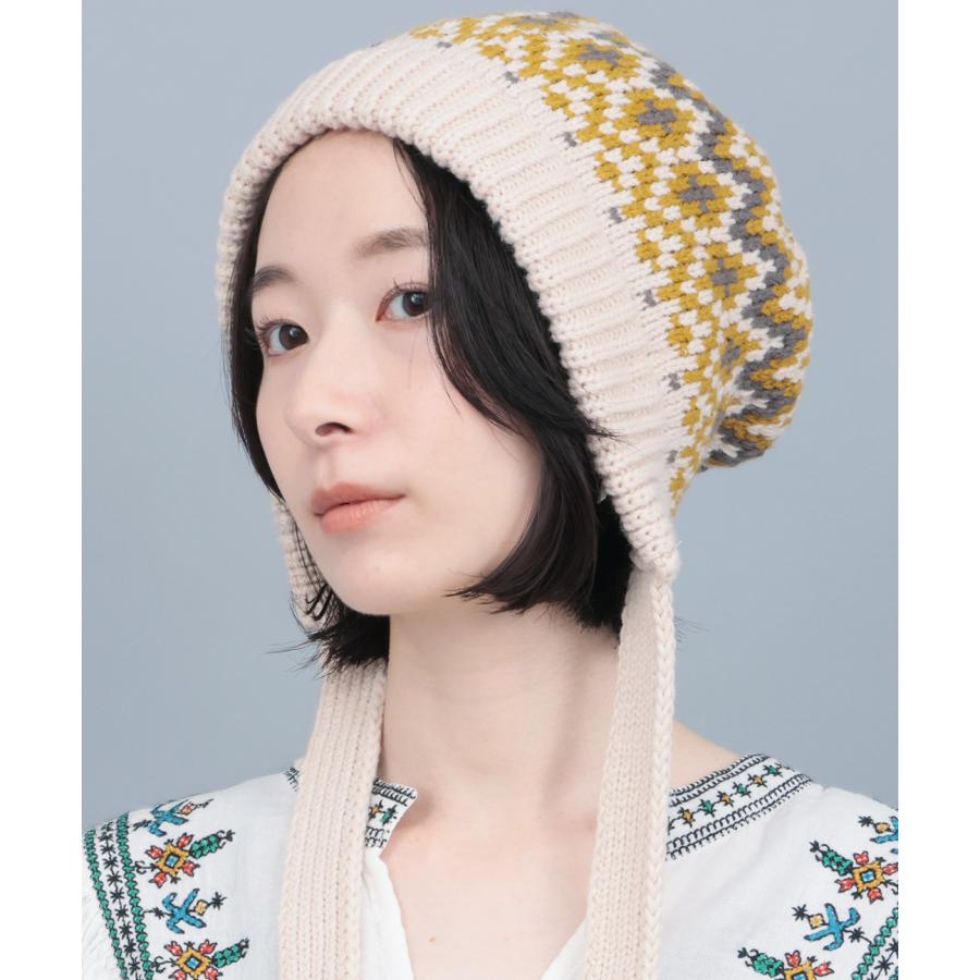 チチカカ（TITICACA） 紐付きニットキャップ ／ ニットキャップ