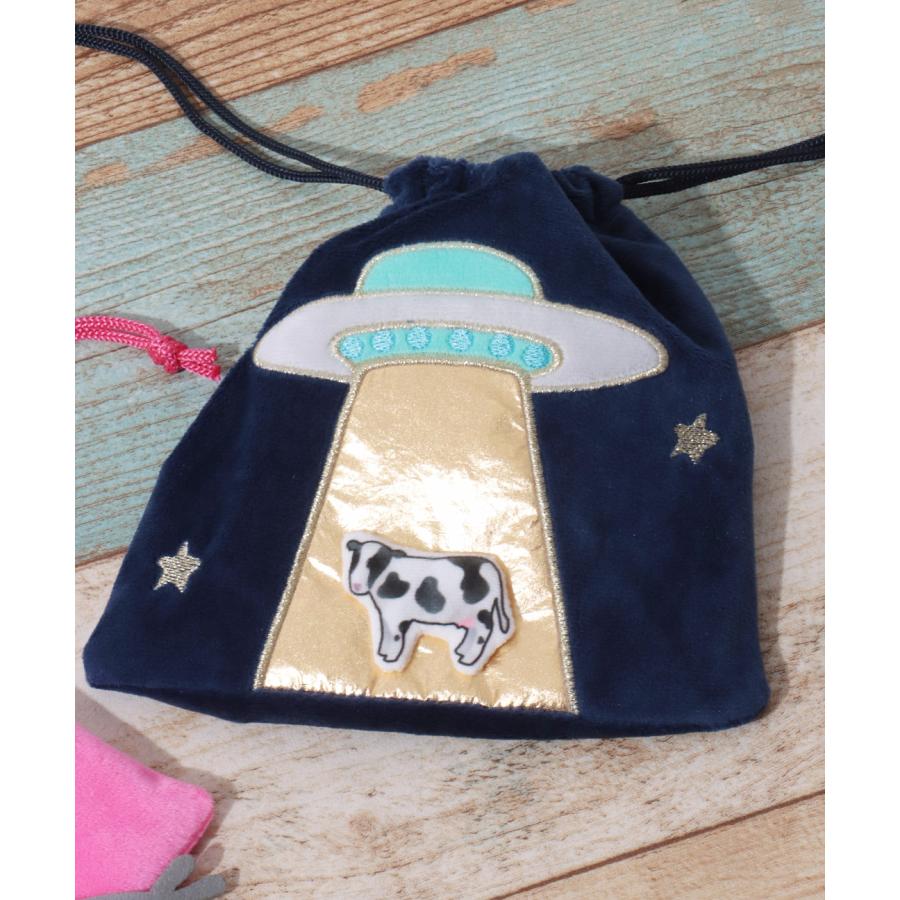 チチカカ（TITICACA） 大人の図鑑コラボ 巾着ポーチ ／ きんちゃく