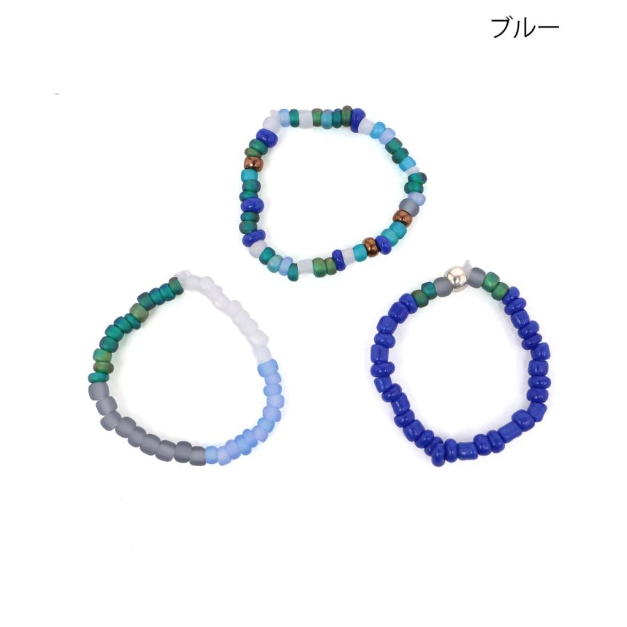 チチカカ（TITICACA） カラフルセットビーズリング ／ リング 指輪