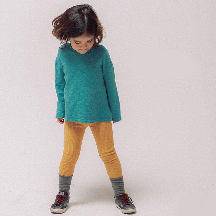 子供服 キッズ レギンス リブ 無地 レギンスパンツ アンクル丈 くるぶし丈 男の子 女の子 ストレッチ レギパン スパッツ タイツ スポーツ ダンス(1) | ブランド登録なし | 14