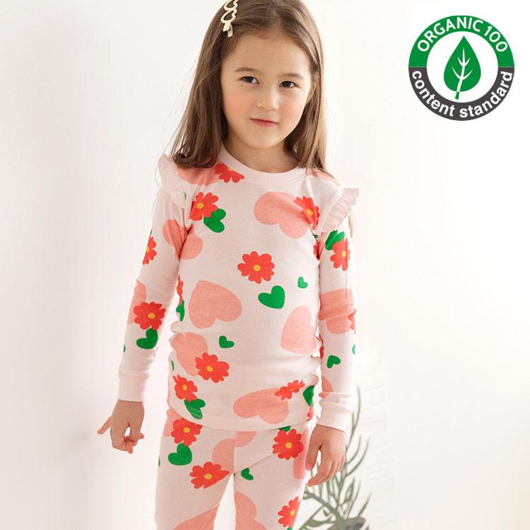 キッズ ルームウェア 長袖 春 秋 冬 パジャマ セットアップ 男の子 女の子 ユニセックス 上下セット トップス