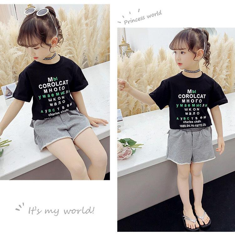 tシャツ キッズ 半袖 無地 女の子 綿100% トップス おしゃれ 黒 春 夏
