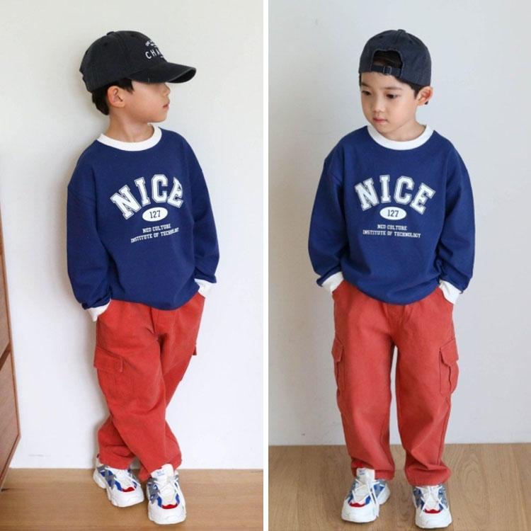 長袖トップス 男の子 子供服 子ども服 こども服 キッズ 春 秋 冬 110