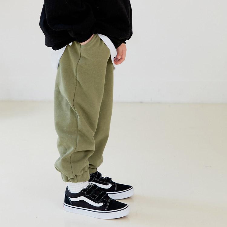 裏起毛 ジョガーパンツ キッズ 無地 韓国子供服 100cm 110cm 120cm