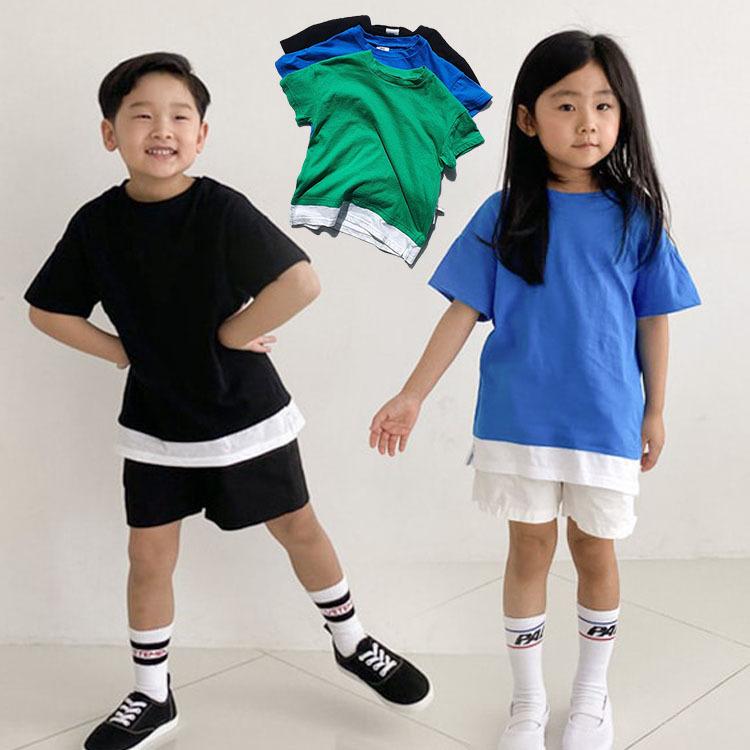 Tシャツ キッズ 半袖 無地 男の子 女の子 綿100 トップス おしゃれ 黒 春 夏 秋 90 100 110 1 130 0 75 在庫処分 Y39 子供服titi 通販 Yahoo ショッピング