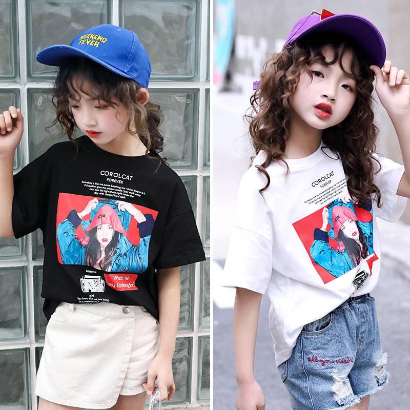 Tシャツ キッズ 半袖 アート 女の子 綿100 トップス おしゃれ 白 黒 春 夏 秋 110 1 130 1 在庫処分 Y76 子供服titi 通販 Yahoo ショッピング