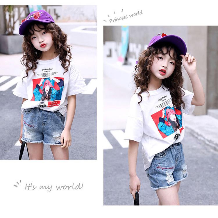 tシャツ キッズ 半袖 アート 女の子 綿100% トップス おしゃれ 白 黒  