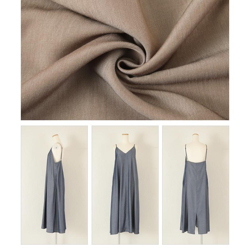 ワンピース レディース キャミワンピース サテン ボリューム ロング丈 サテンボリュームキャミソールロングワンピース メール便可 100 Avxp2597 Titivate 通販 Yahoo ショッピング