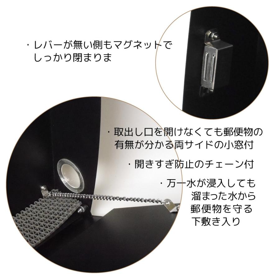 送料無料カード決済可能 郵便ポスト 郵便受け かっこいい 壁掛け 大型 薄型 鍵付き Euroデザイナーズポストmb5805wide Wood木目調 Discoversvg Com