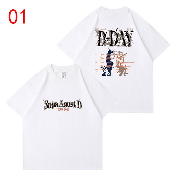 ☆決算特価商品☆ AgustD SUGA D-DAY 公式Tシャツ キーリング付き