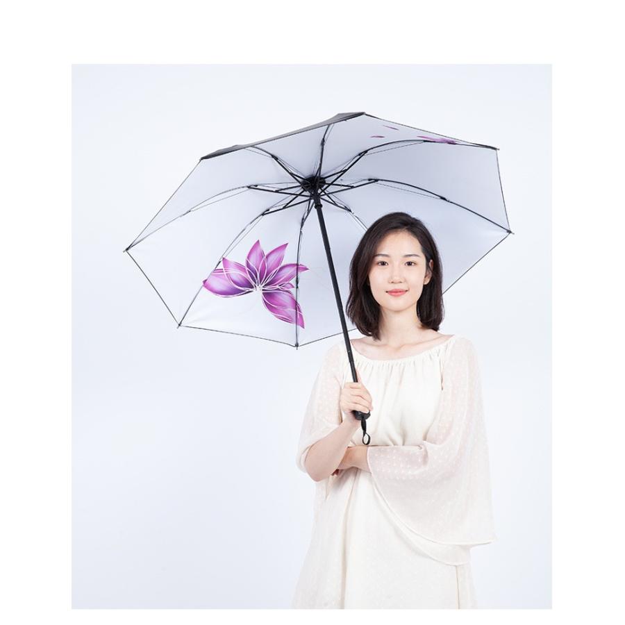 傘 折りたたみ傘 三つ折り レディース 人気 花柄 日傘 遮光 携帯用 雨傘 折り畳み傘 Uvカット 軽量 紫外線カット かわいい コンパクト Xy 717 Tiyoustore 通販 Yahoo ショッピング