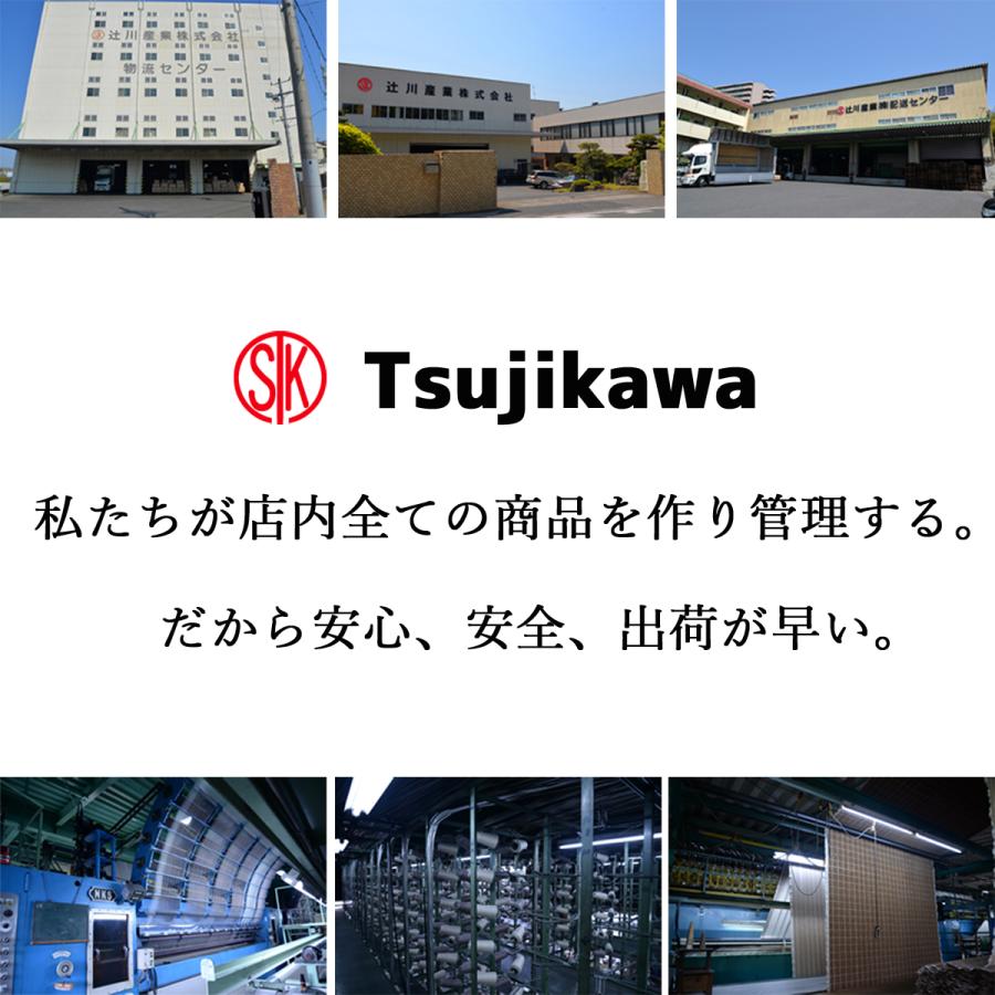 Tsujikawa カーペット ラグ 185 麻 緑 洗える 洗濯 床暖 日本製