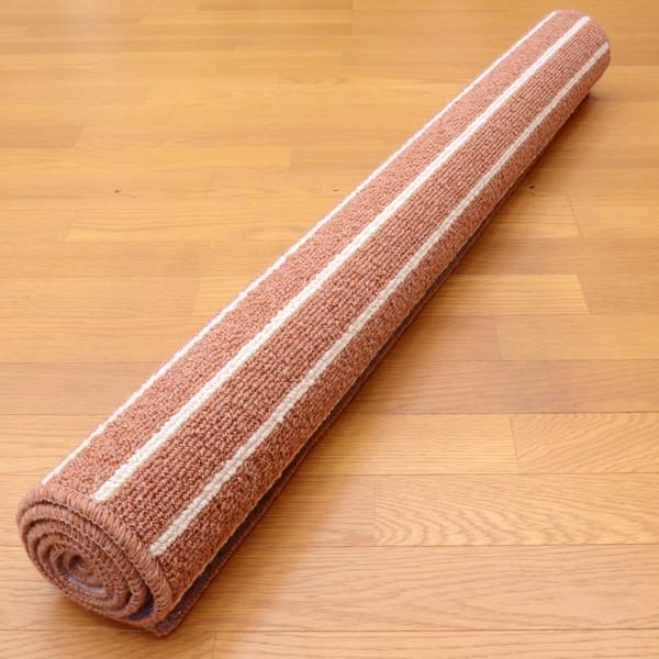 Tsujikawa デスクカーペット チェアマット ウール100％ 学習机 床保護