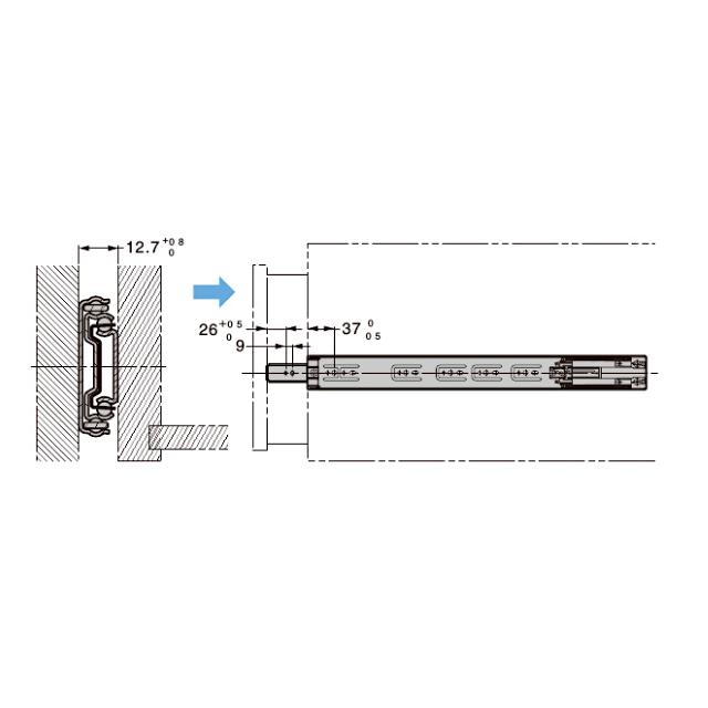 引出し内箱のみ6個セット ⚠️スライドレール除く 送料別では¥22000 Amazon.co.jp: NODIBRO ロック付き 超重量用スライドレール 1500mm