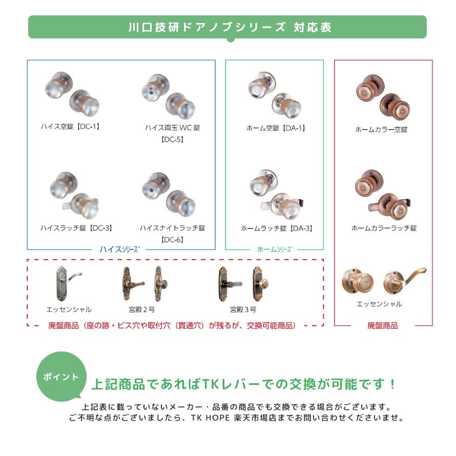 川口技研 Dt1 5m シリンダー錠 各3色 ドアノブ交換方法 レバーハンドル 鍵付き Tkレバー 丸座 取替 交換 バックセット60mm 対応ドア厚26mm 42mm Giken Dt15m Tk金物ショップタケダ 通販 Yahoo ショッピング