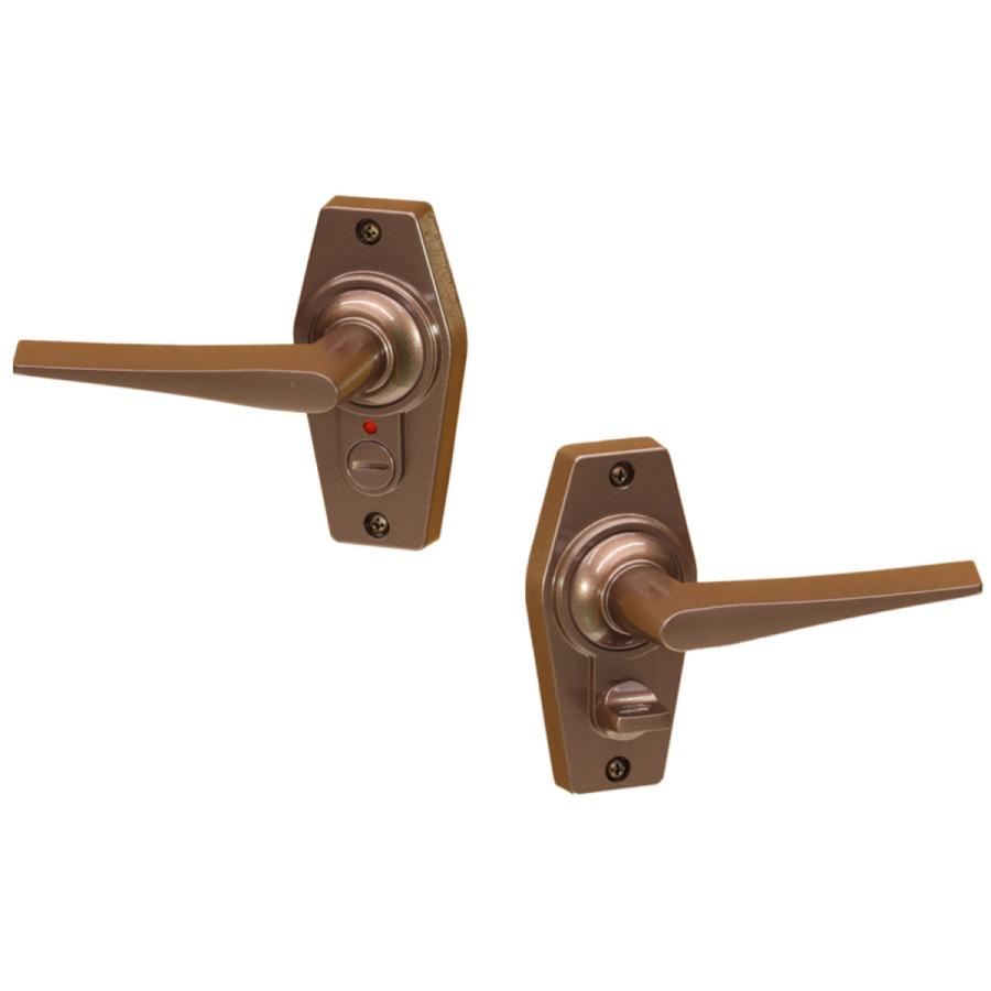 川口技研 ＼左吊元／ 川口技研 室内 ドアノブ トイレ 鍵付き 交換