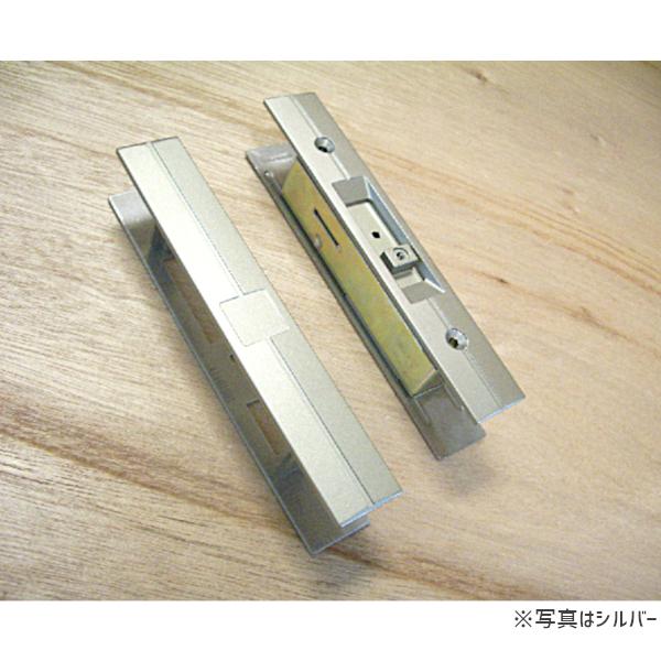 しんた引き取り限定hp900sv 日中製作所（HINAKA） 万能取替型 引違戸用 GA-900F 内締り錠 シルバー