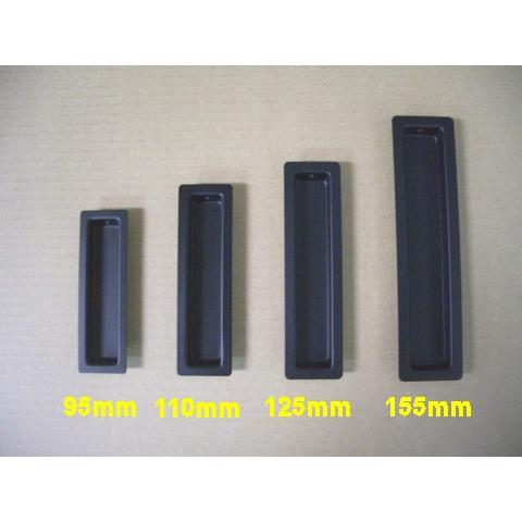 宇佐美工業 U.K 楓 戸引手 ブラック 95mm 引手 戸 引戸 SUS304 取付