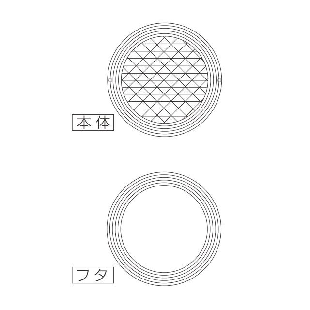 MK P-500 100φ ホワイト 木目 丸型ヒカリ P.Cニューあかり窓