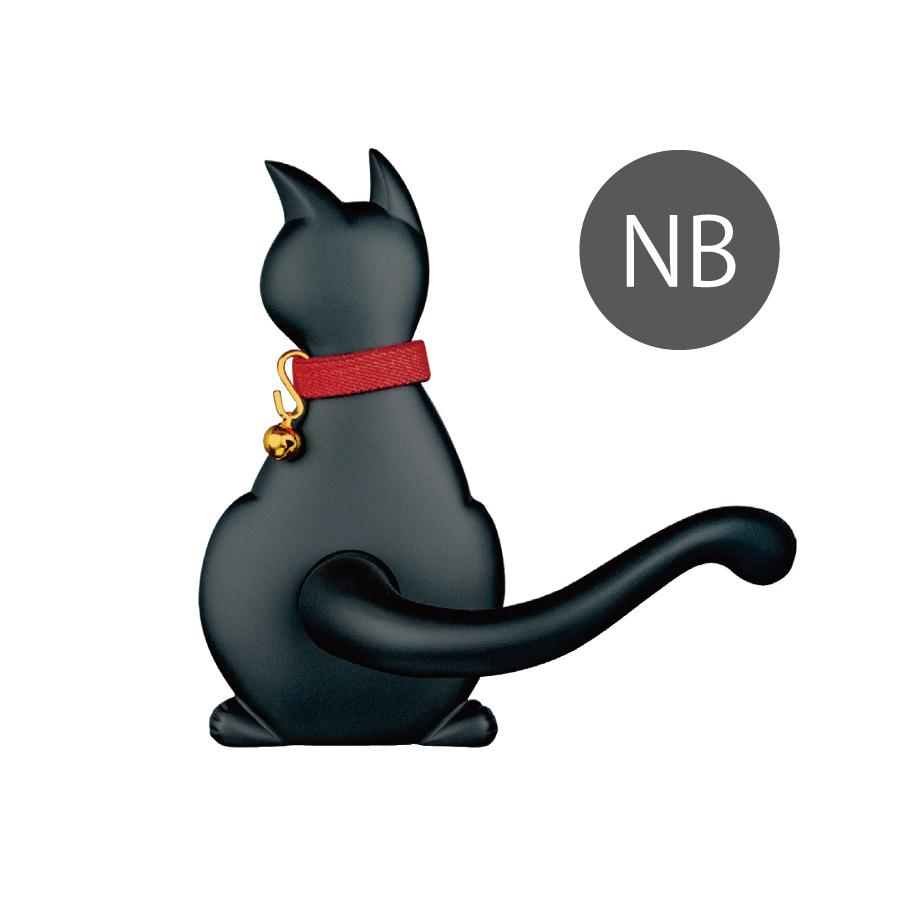 ハンドメイドノブ TPR（ラバー素材）タイプB6ブラック 2個