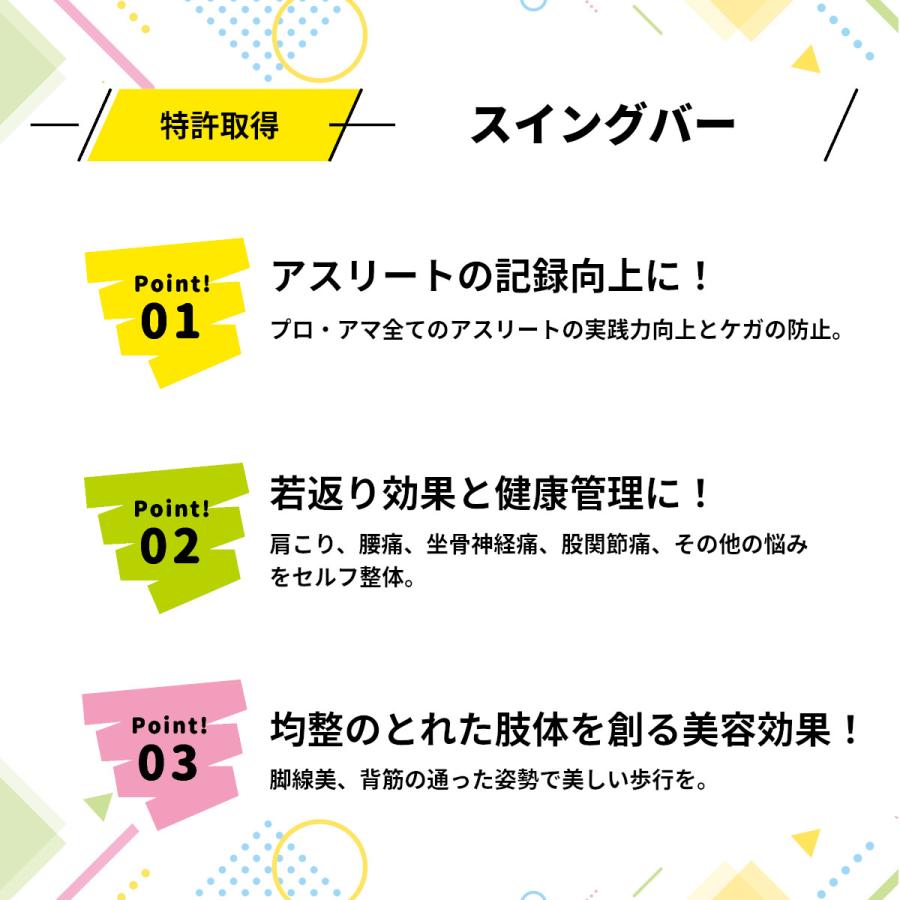 スイングバープロ【 Lサイズ】 すべてのアスリートのケガの防止と記録を更新 健康グッズ／TKスイングバー PRO 3P-GST Lサイズ 身長170cm以上