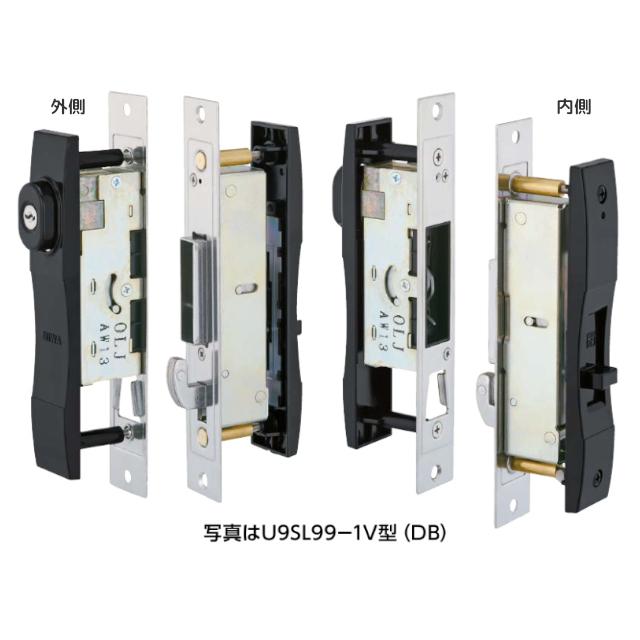 美和ロック U9 SL99-2V SV DB SL99型 引違戸錠 振れ止め付 U9