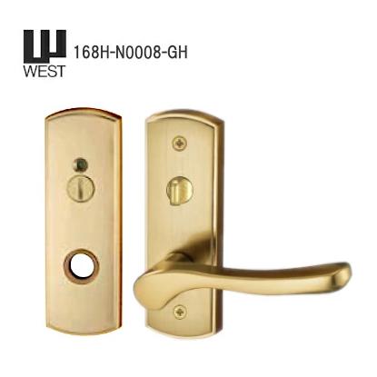 受注生産品／ドアノブ レバーハンドル 交換 WEST 168H-N0008-GH 表示錠