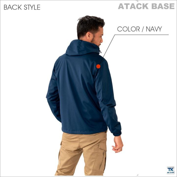 防風裏メッシュジャケット アタックベース 秋冬 防寒着 防寒服 作業服 作業着 防風 メッシュ おしゃれ ジャケット At 323 4 B At 323 4 B スポーツインナーsportstk 通販 Yahoo ショッピング
