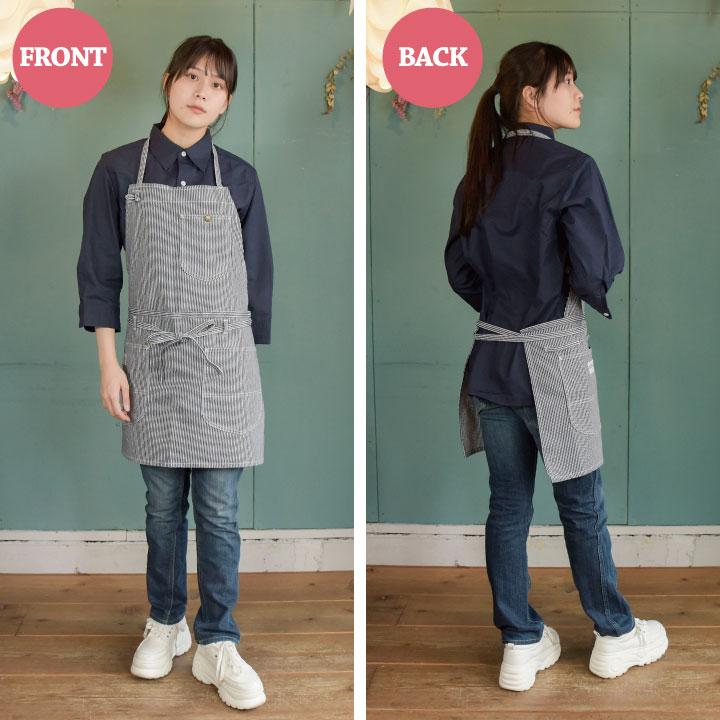 Lee（リー） Lee 2WAYエプロン 胸当てエプロン 腰巻エプロン WORKWEAR