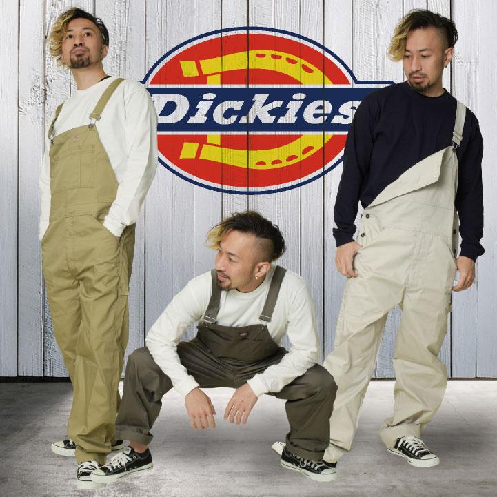 ディッキーズ オーバーオール サロペット Overalls ストレッチ 接触冷