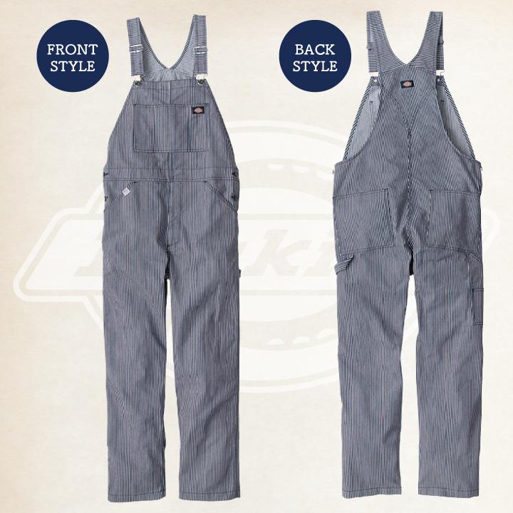 Dickies（ディッキーズ） オーバーオール ストレッチ 春夏 薄手