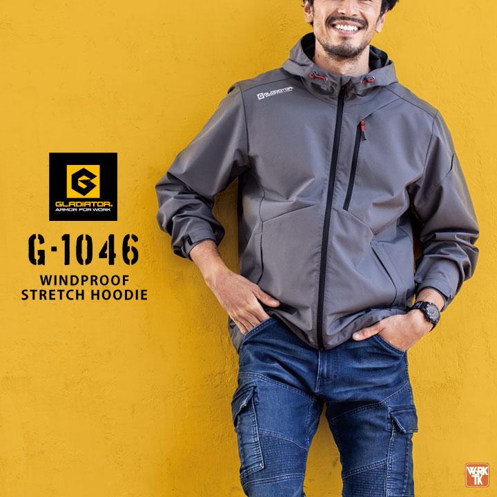 グラディエーター ウィンドウブレーカー ストレッチ パーカー