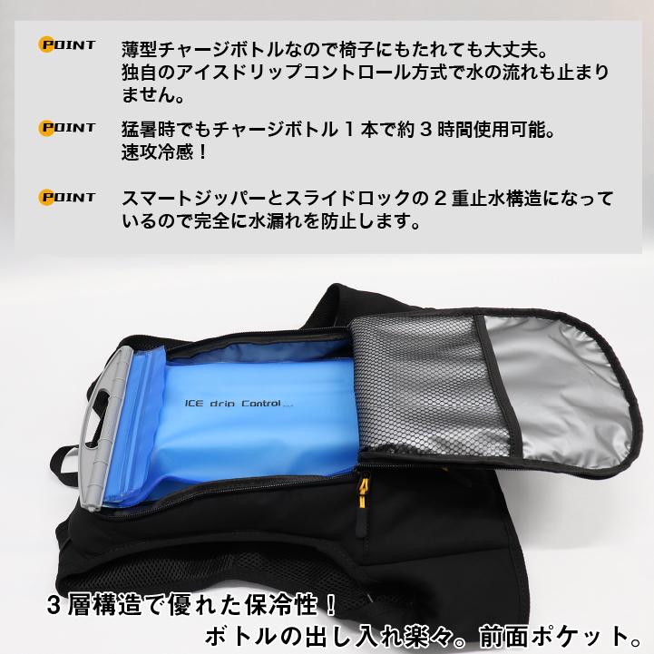 CHUSAN 水冷服 フルセット 水冷ベスト 春夏 メンズ レディース 保冷剤