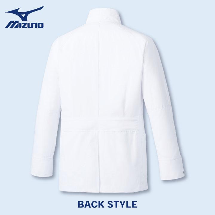 MIZUNO（ミズノ） ハーフコート メンズ 白衣 透けにくい 長袖
