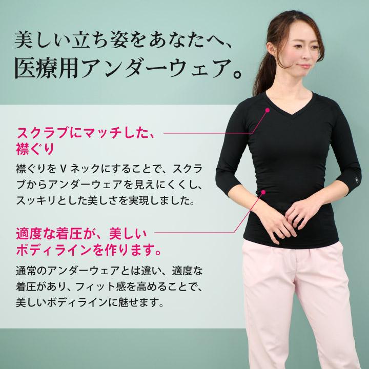 MIZUNO（ミズノ） インナー3枚セット スクラブインナーシャツ