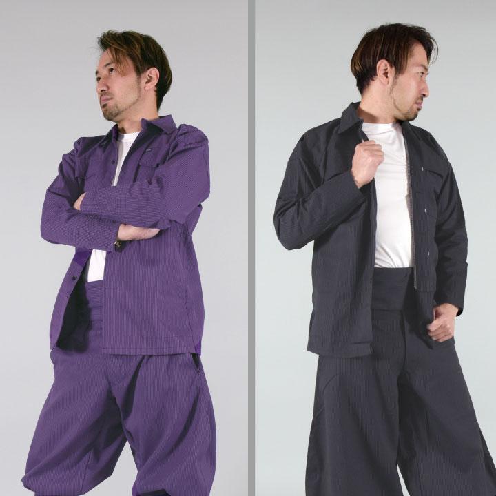 博多鳶 手甲シャツ ブルゾン ジャケット 鳶服 ワークウェア 作業服