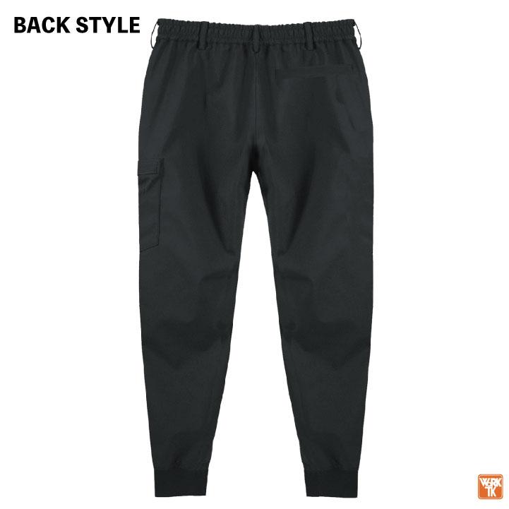 ケイゾック 裏フリース ストレッチ ジョガーパンツ 撥水 防風 作業