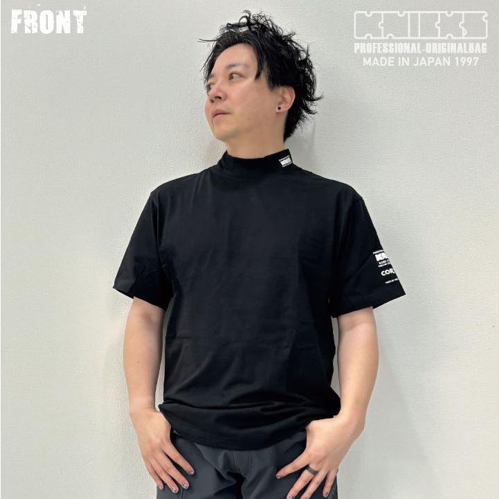 数量限定残りわずか)KNICKS ニックス モックネック 半袖Tシャツ