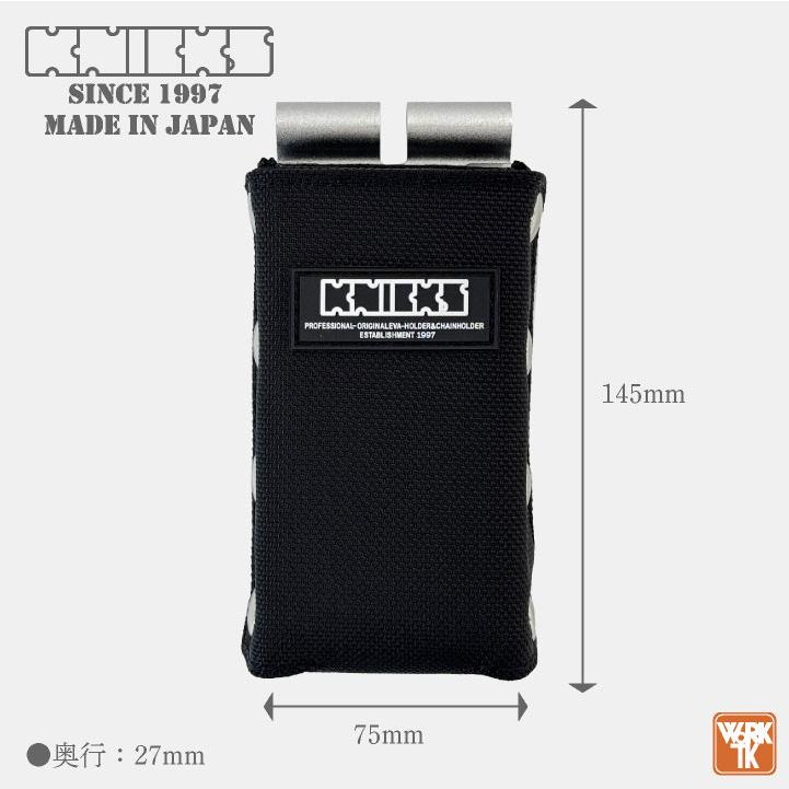 KNICKS ニックス レベルホルダー アルミ金具背台補強タイプ コーデュラ