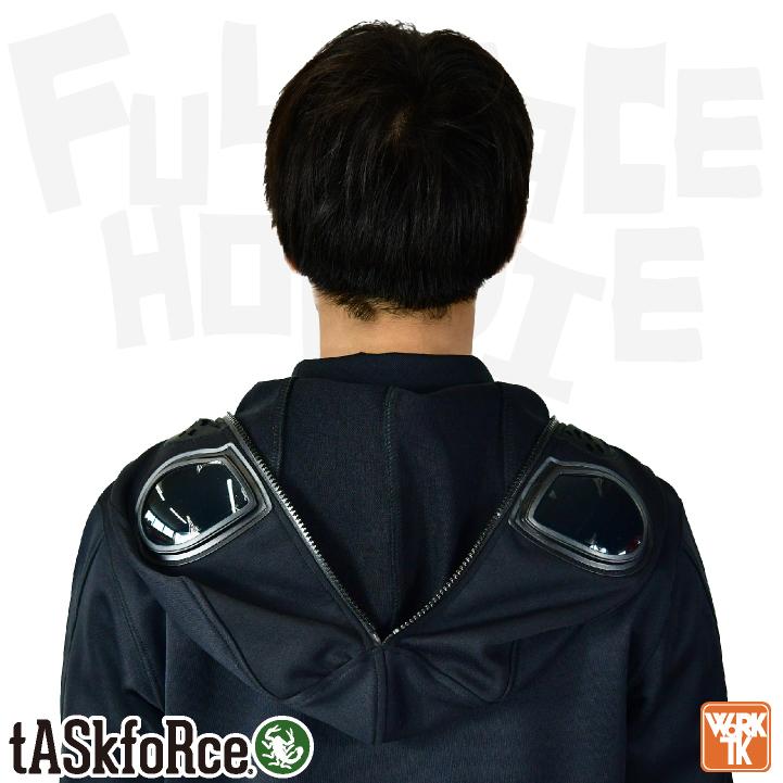 大川被服 フルフェイス パーカー 防寒 秋冬 上着 防寒服 暖かい