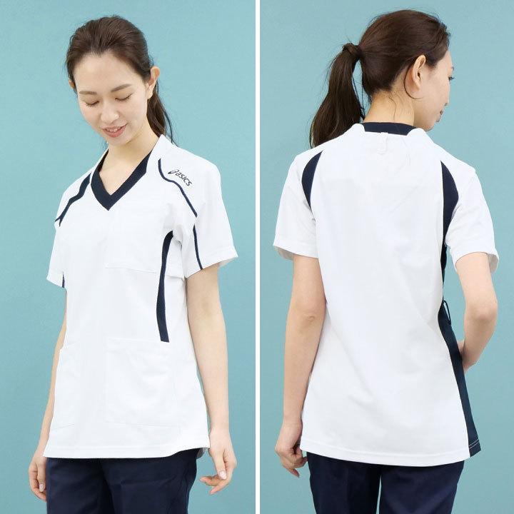 ASICS（アシックス） CHM301 スクラブ ユニセックス 看護師 ナース服