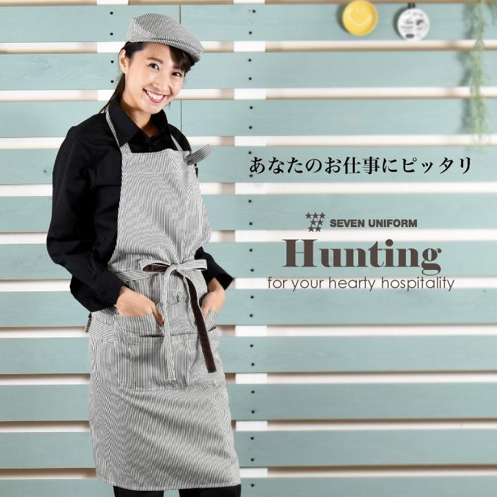 ハンチング帽子 ストライプ キャスケット帽子 セブンユニフォーム