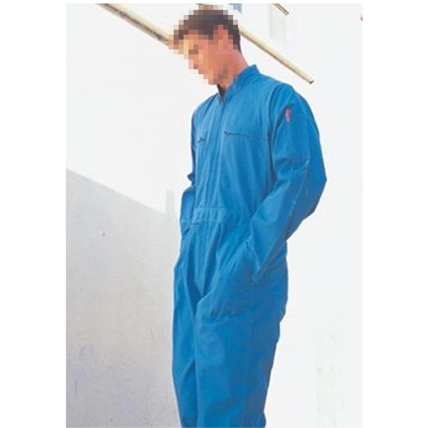 ユニチカ 上質素材 カラーつなぎ ほこりがつきにくい 静電素材 長袖