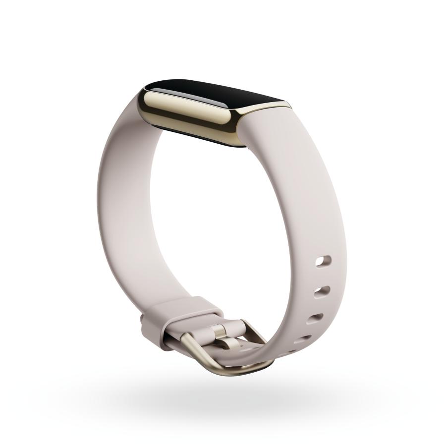 Fitbit Luxe ルナホワイト ソフトゴールド ステンレススチール フィットビット fitbit 本体 活動量計 フィットネストラッカー 心拍数  日本正規品
